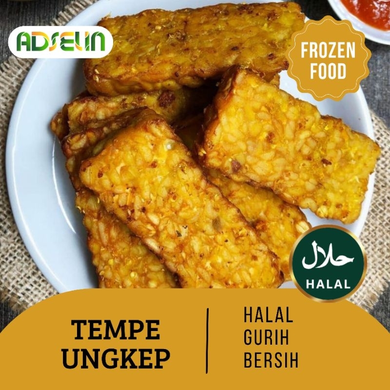 

Tempe Ungkep Bumbu Kuning Frozen Siap Masak Isi 5 Potong