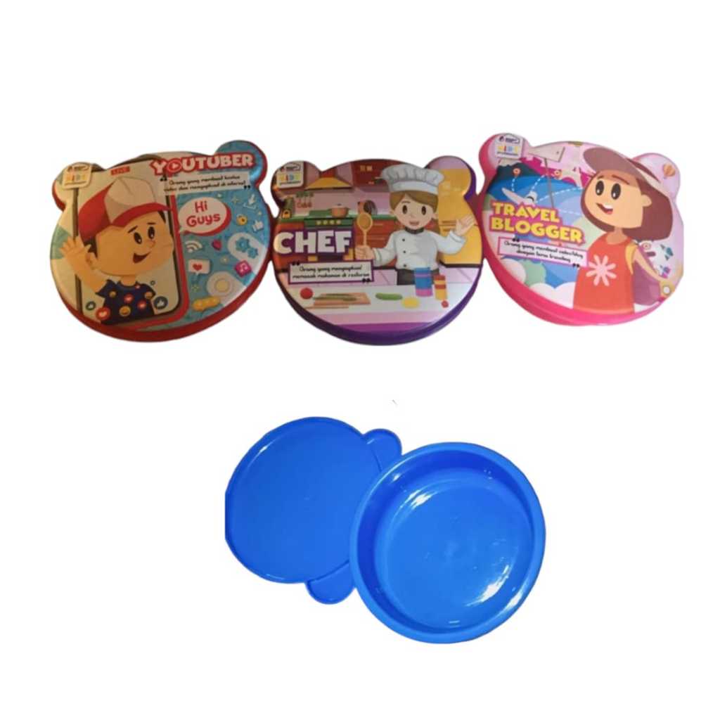 Tempat Makan Anak/ Tempat Makan Karikatur / Cocok untuk Souvenir Ultah - Kota Manado