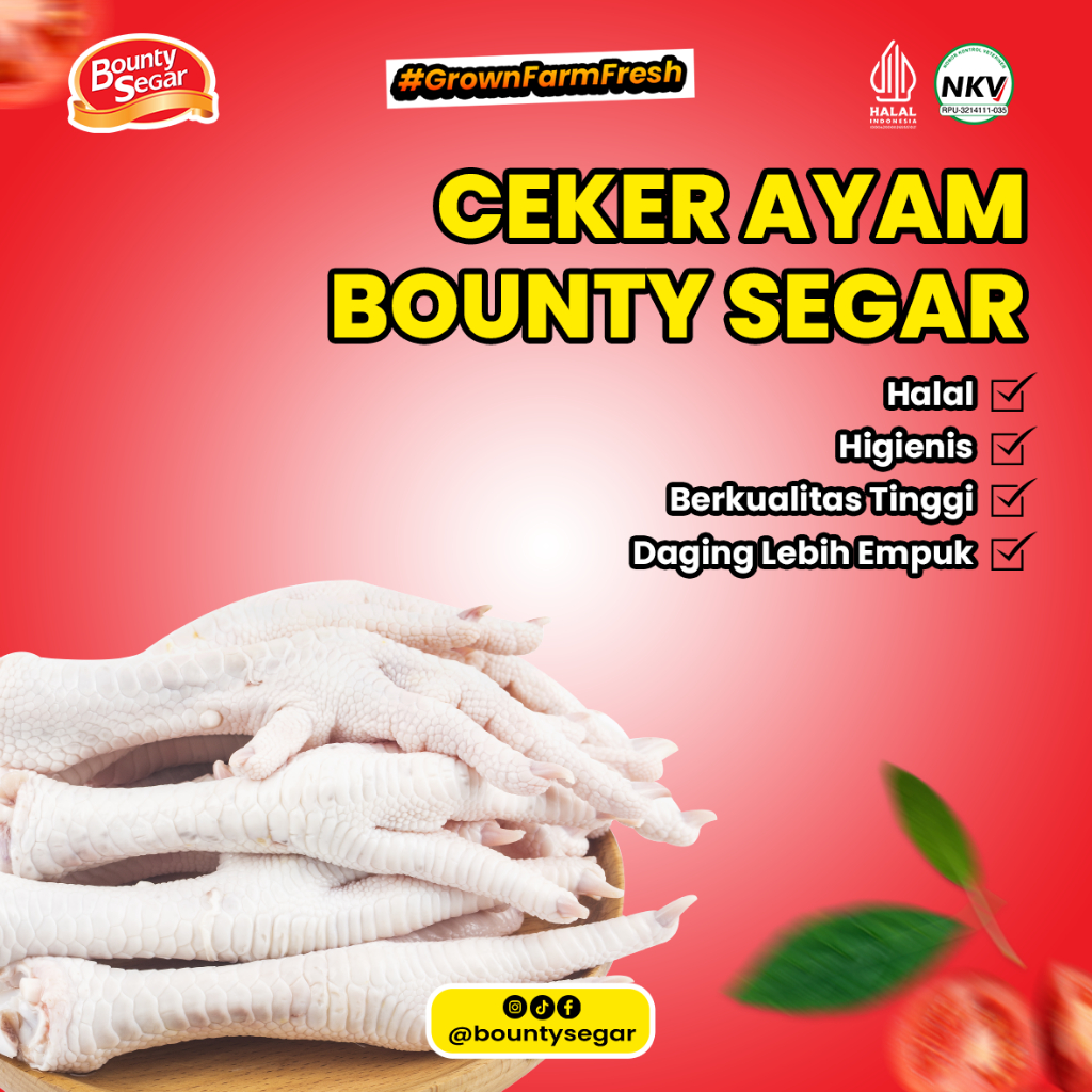 

Ceker Ayam Bounty Segar