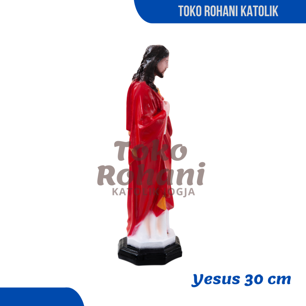 PROMO PATUNG TUHAN YESUS TINGGI 30 CM / PATUNG YESUS HATI KUDUS / PATUNG BESAR / PATUNG KATOLIK /