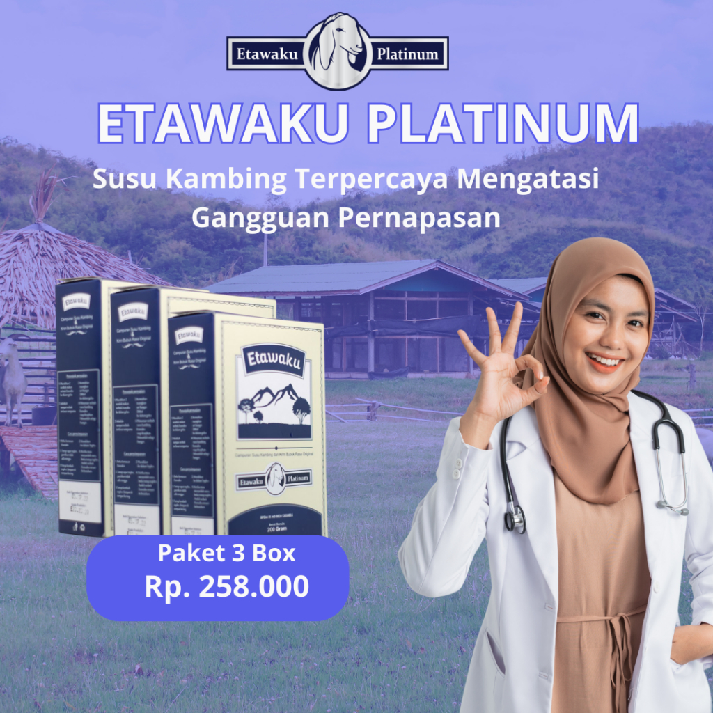 

Etawaku Platinum Susu Etawa Original No.1 di Indonesia Paket 3 Box