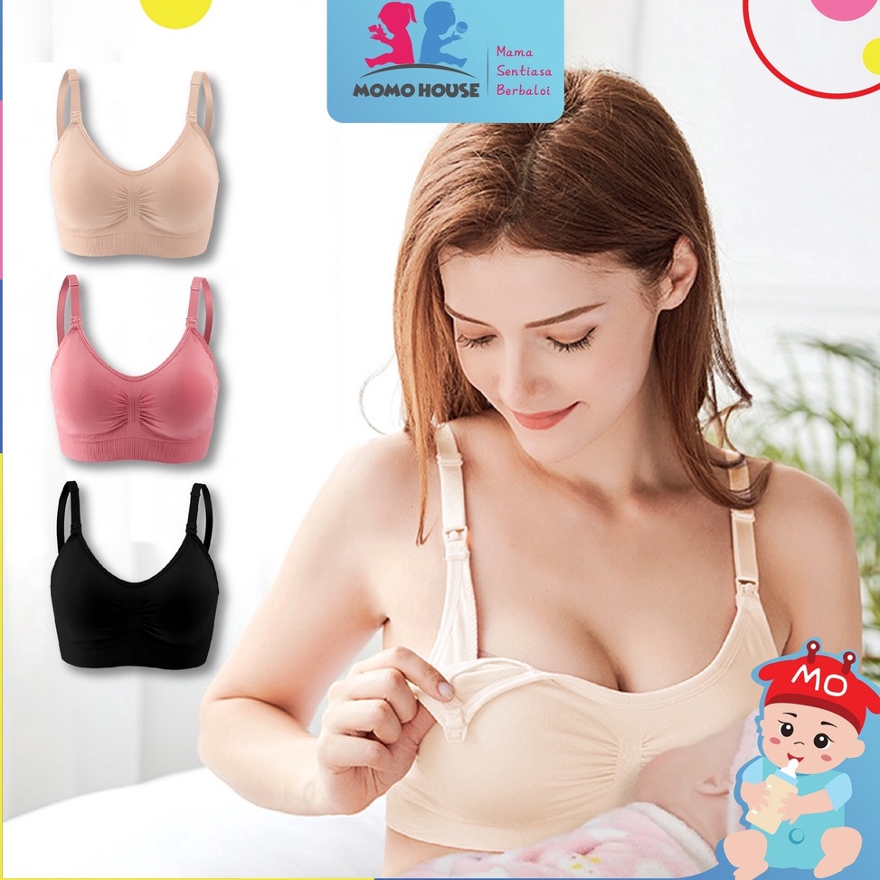 KODE C86H MOMO HOUSE Bra Menyusui Bh Menyusui Bra Wanita Bra Ibu Hamil Bh Hamil Breastfeeding Bh Ibu