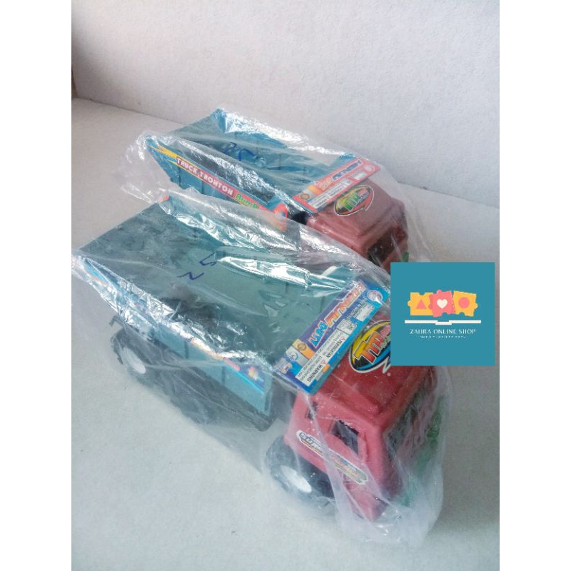 Mainan Anak Mobil Truck Dorong , Truk Oleng, Mobil Truk Bak Pasir