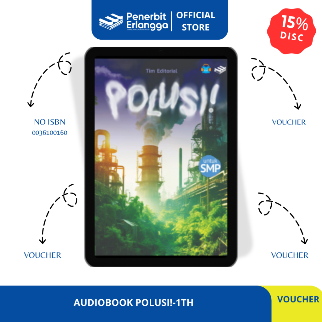 [Erlangga Official] Audiobook Polusi Masa Aktif 1 Tahun