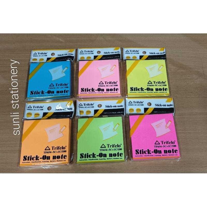 

STICK ON NOTE TRIFELO(TF654-5C+1C)