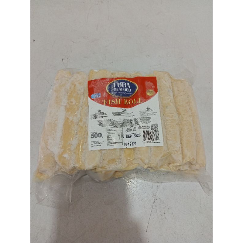 

Fura Fish Roll 500gr/ Fish roll olahan ikan
