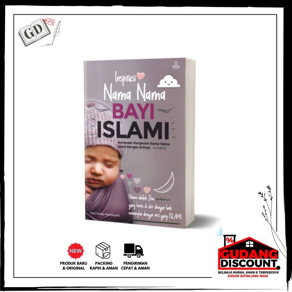 Inspirasi Nama-Nama Bayi Islami, Kumpulan Rangkaian Nama-Nama Islami Dengan Arti, Buku Kitab Bayi , 