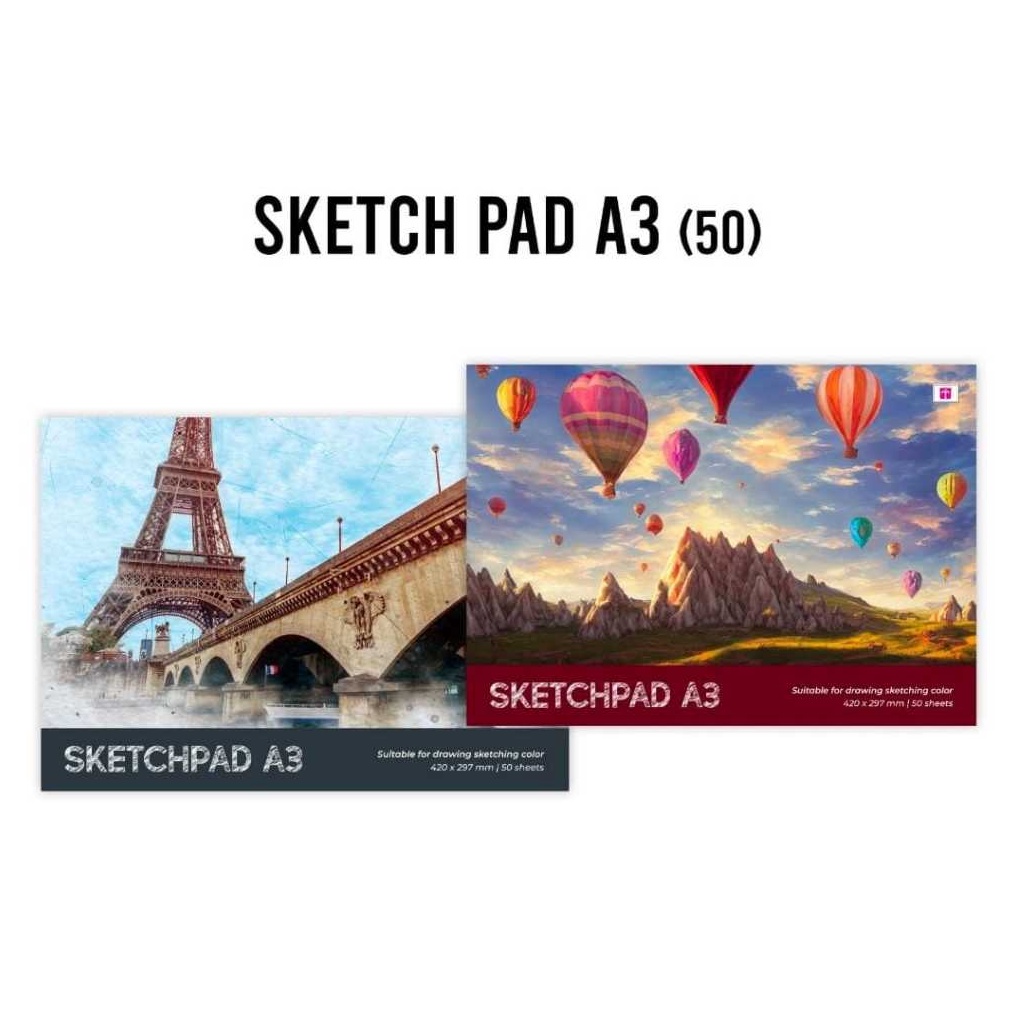 

KODE X77K Tiara sketch book A3 5lbr