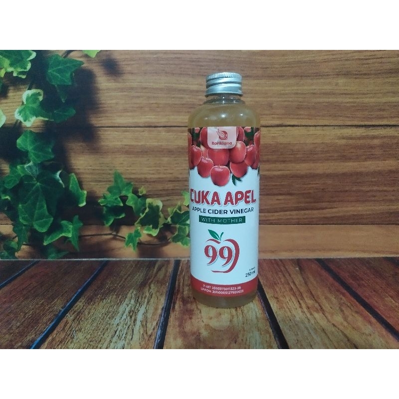 

Cuka Apel Apple Cider Vinegar With Mother Bariklana Original 250 Ml