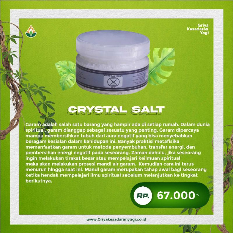 

crystal salt