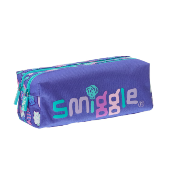 

SMIGGLE NEAT PENSILCASE TWIN ZIP PURPLE - TEMPAT PENSIL SMIGGLE
