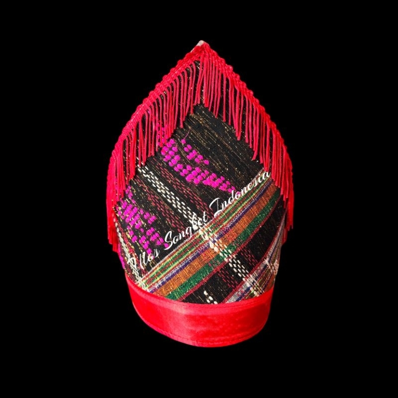 Topi Ulos Sadum Hitam Klasik