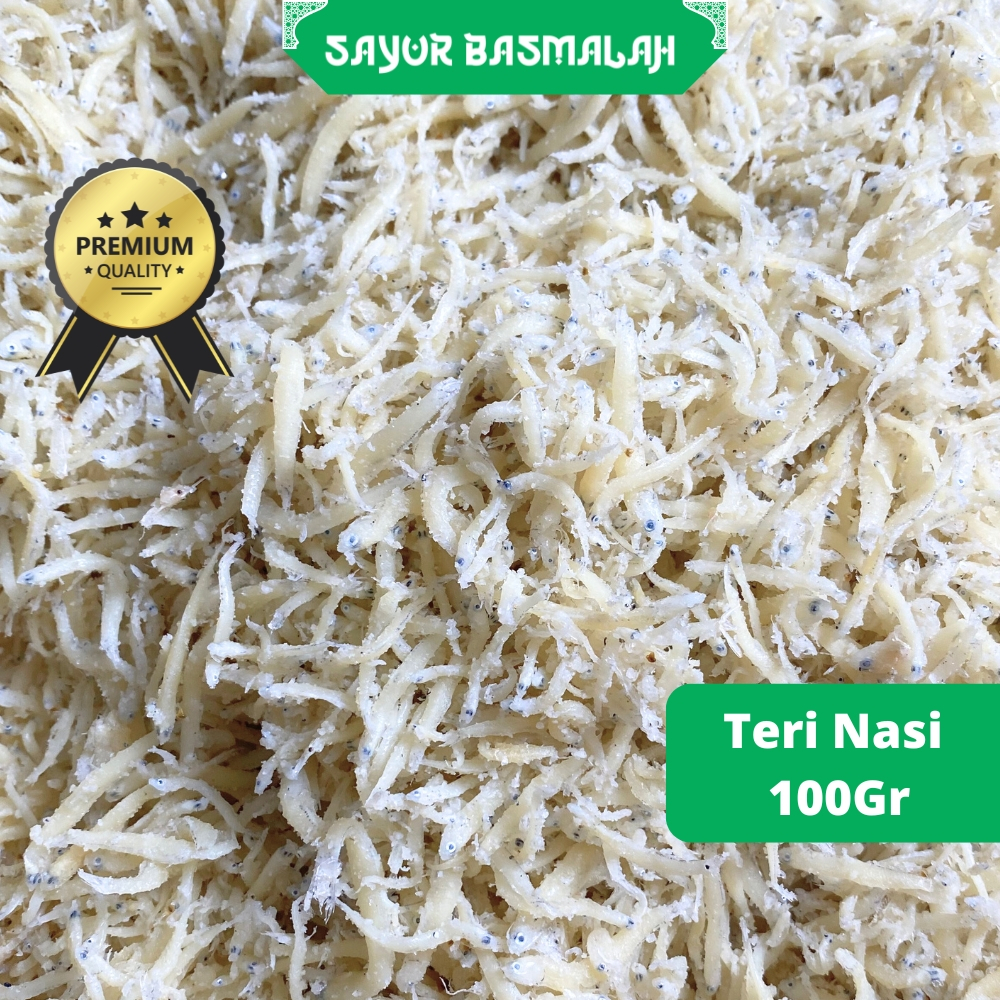 

Ikan Teri Nasi 100gr - Sayur Basmalah