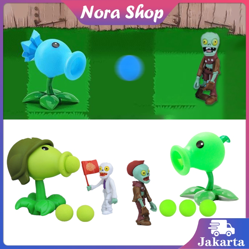 Mainan Plant Vs Zombie Action Figure Plants Vs Zombies Tembak Plants Zombies Mainan Anak