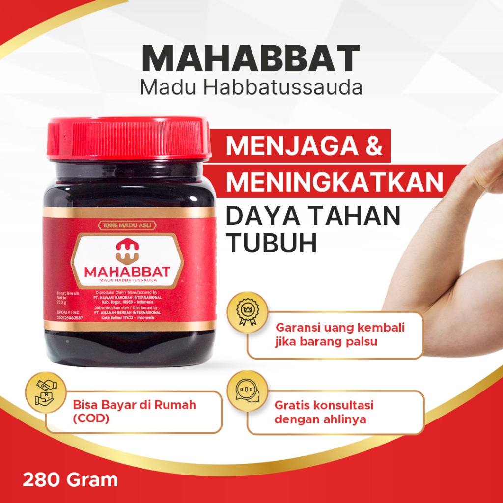 

Madu Habbatussauda 100% Asli BPOM Tingkatkan Daya Tahan Tubuh Jaga Kesehatan Tubuh