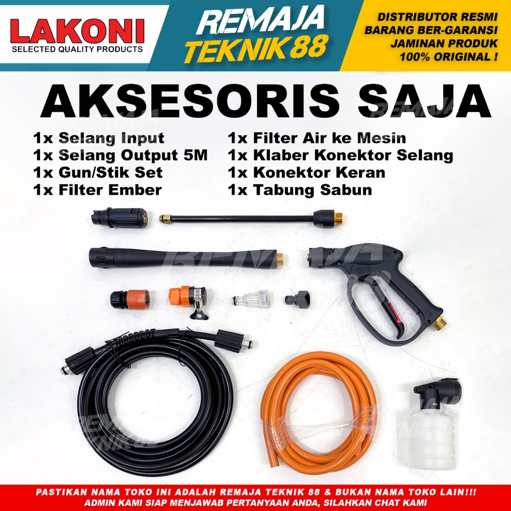 ASKSESORIS STEAM LAKONI LAGUNA 70 / AKSESORIS ONLY / HANYA AKSESORIS