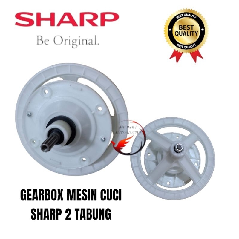 Gearbox Sharp ES-85CL Gearbox Girbox mesin cuci Sharp 2 Tabung