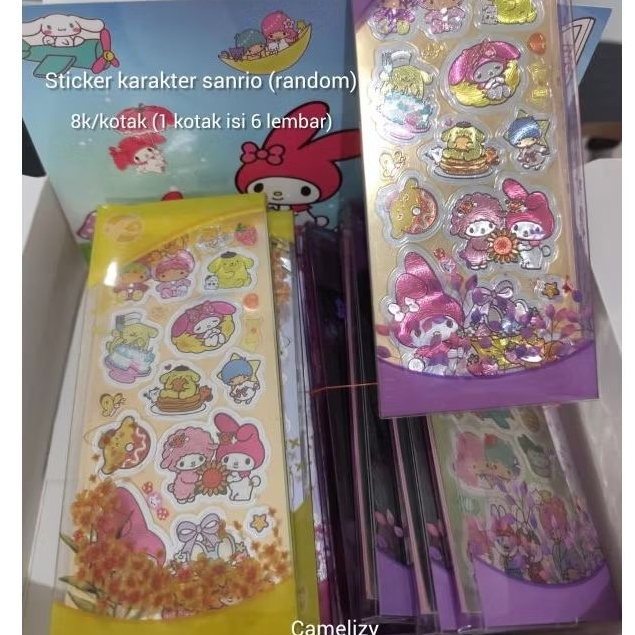 

stiker karakter sanrio