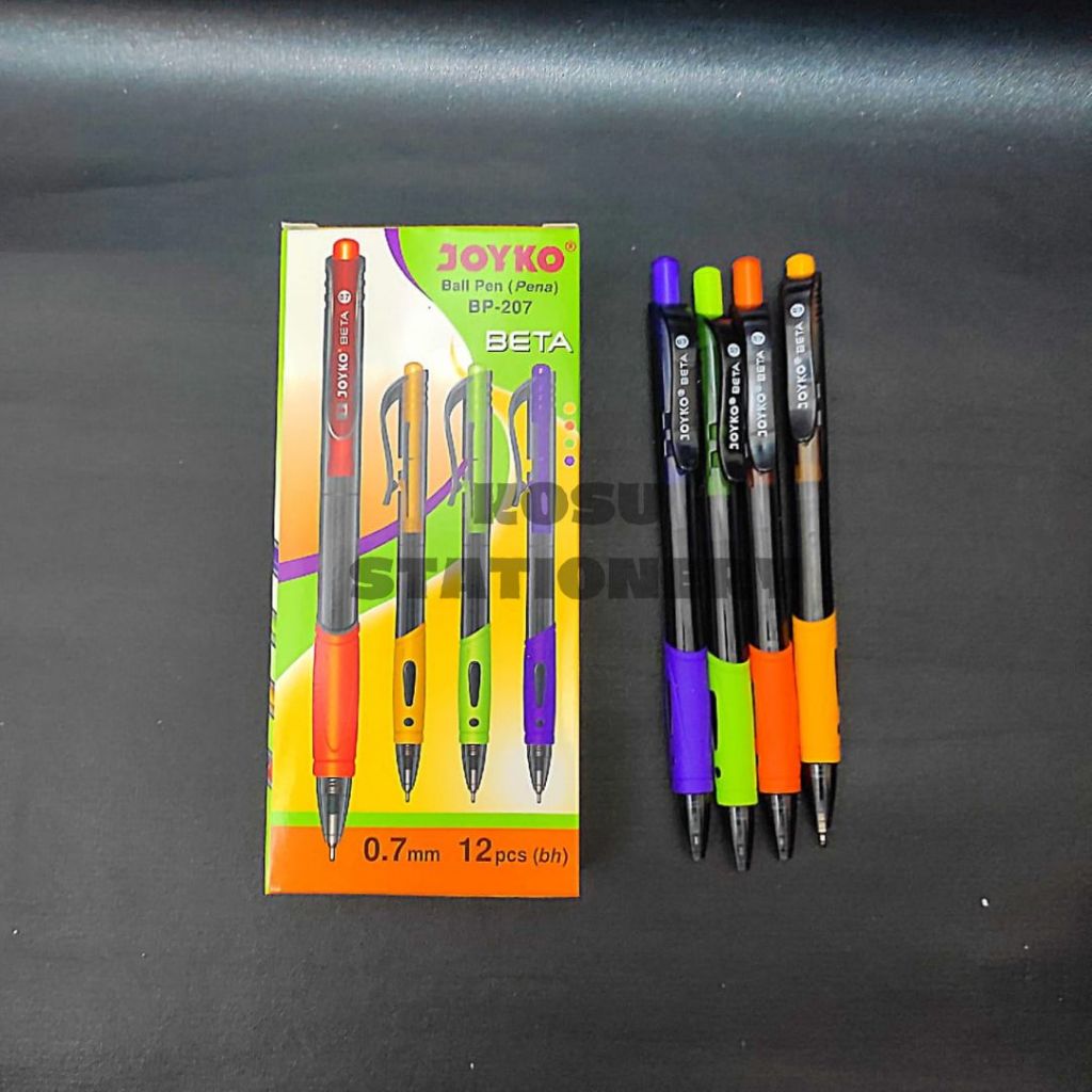 

BOLPEN / BALLPOINT / PULPEN / POLPEN JOYKO BETA BP 207 HITAM