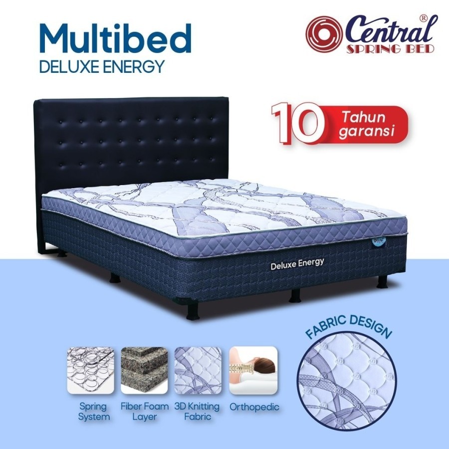 Multibed central ENERGY kasur springbed plustop Multibed 160X200 central