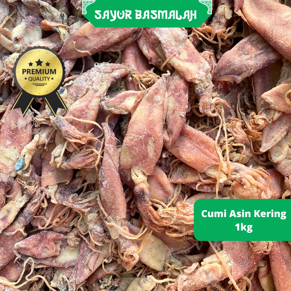 

Cumi Asin Kering 1kg - Sayur Basmalah