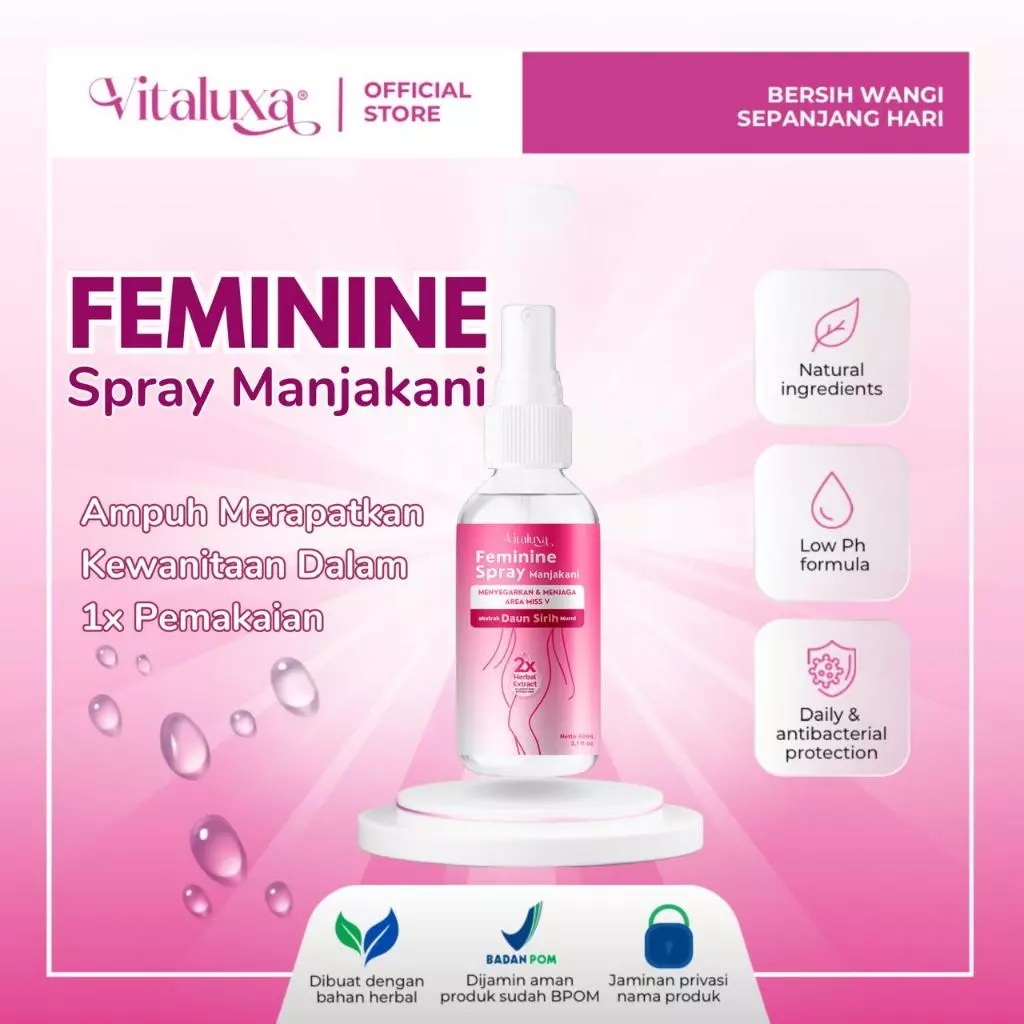 Vitaluxa Feminime Spray - Feminime Spray Manjakani