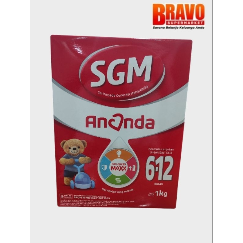 Susu SGM Ananda 6 - 12 bulan 1kg