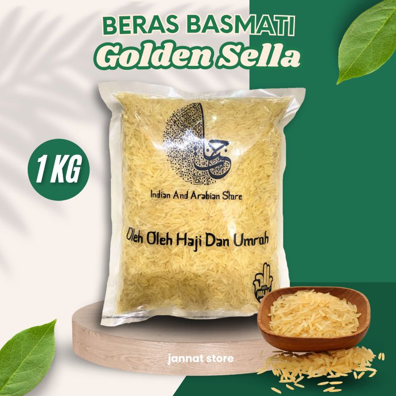 

BERAS BASMATI GOLDEN SELLA KUALITAS TERBAIK 1KG