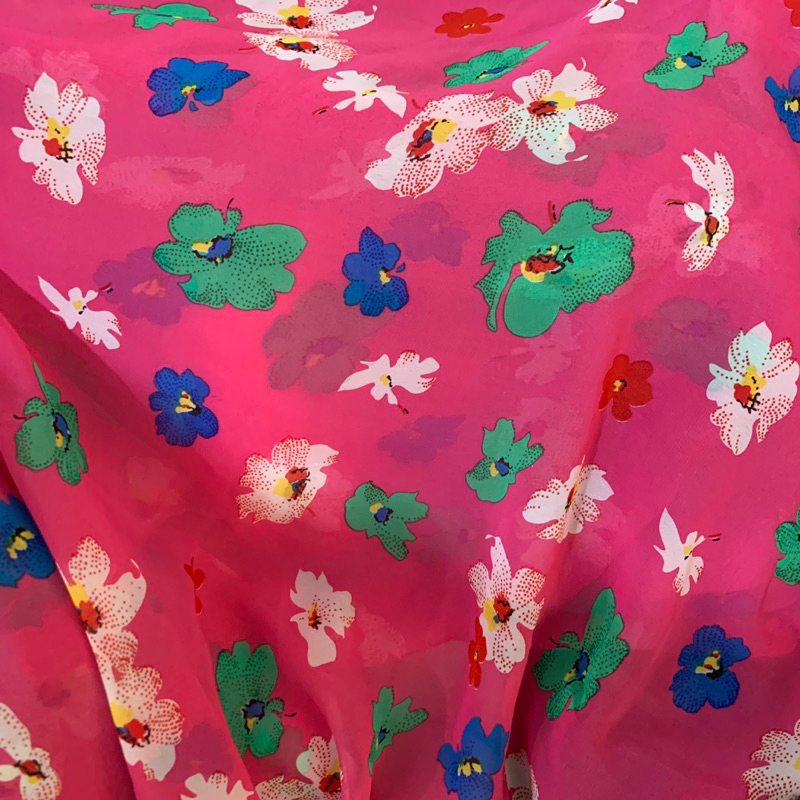 kain sifon motif - kain sifon premium - kain sifon - kain dress sifon - kain chiffon korea