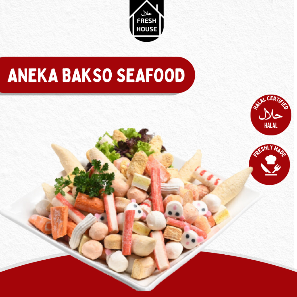 

ANEKA BAKSO SEAFOOD FROZEN BERAT 1KG