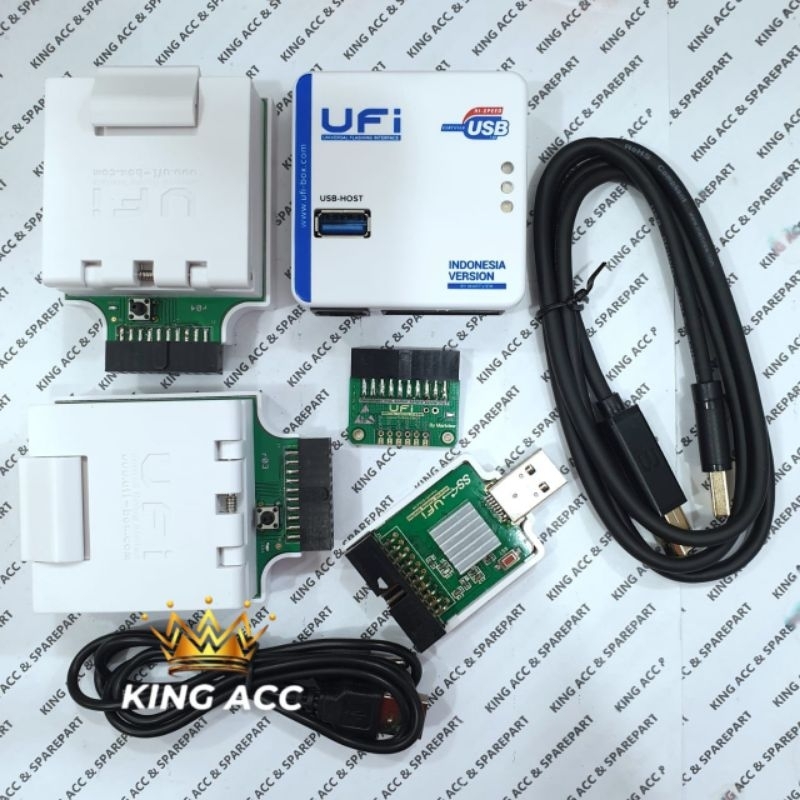 UFI BOX INDONESIA VERSION ORIGINAL FULLSET IC EMMC TOOLS VERSI EDITION EDISI NEW