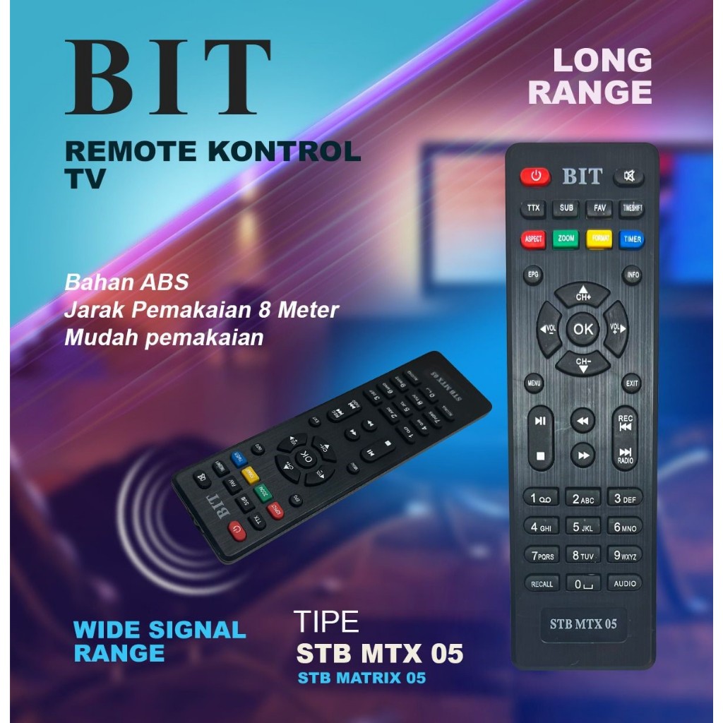 Remot STB Matrix / Remot Set Top Box Matrix/ Remote STB Matrix