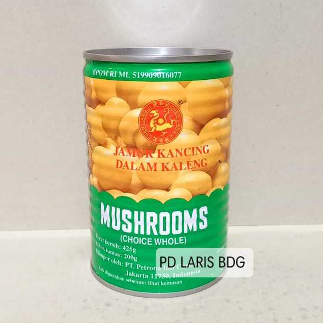 

WHOLE MUSHROOM CHEN LIANG JI 425GR (JAMUR KANCING DALAM KALENG) / JAMUR KANCING / CLJ JAMUR KLG