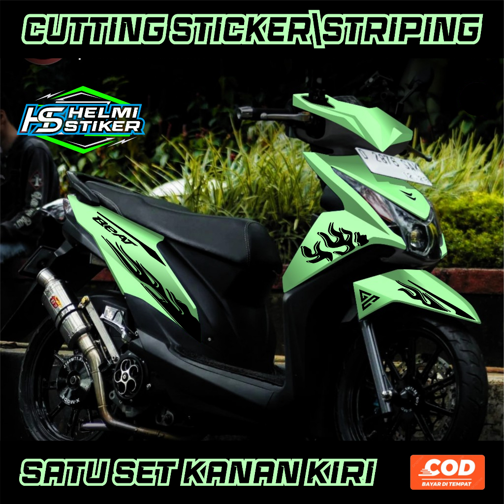 CUTTING STICKER/STRIPING BEAT 2013 SAMPAI 2015 LIS VARIASI