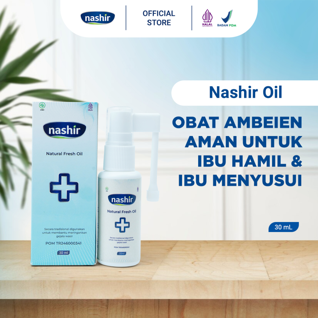 Nashir Fresh Oil Bantu Mengobati Benjolan Ambeien Luar