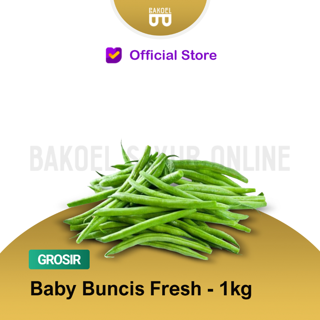 

Baby Buncis Fresh - Grosir 1 Kg
