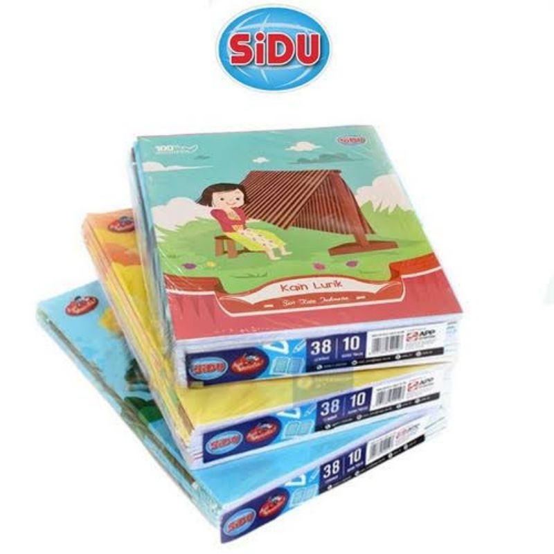 

Buku Tulis SIDU Sinar Dunia Isi 58 & 38 Lembar Harga Satuan / Buku Tulis New Star Sanrio 38 Lembar Harga 1pcs