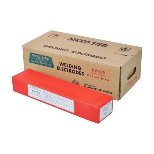 Kawat Las Nikko STEEL HV600 3.2MM (5KG)/ HV 600 3.2 MM