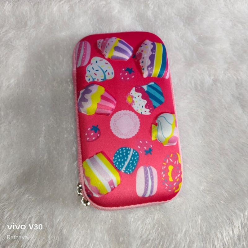 

kotak pensil 3D case box pensil karakter lucu kartun kuda pony Kitty bear terbaru