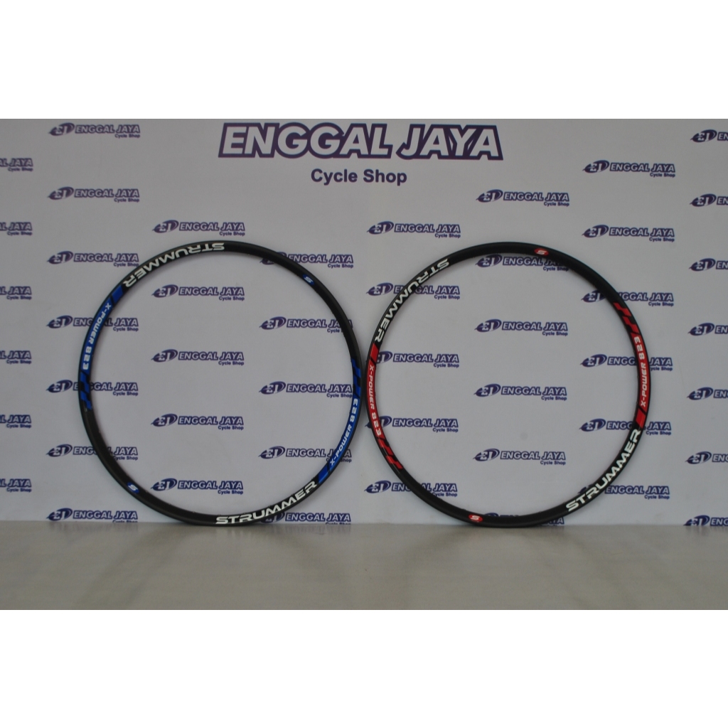 Rim Velg Sepeda Strummer 27.5 X-Power 823 Alloy 32H Double Wall - Rims Sepeda MTB Gunung 27.5 Strumm