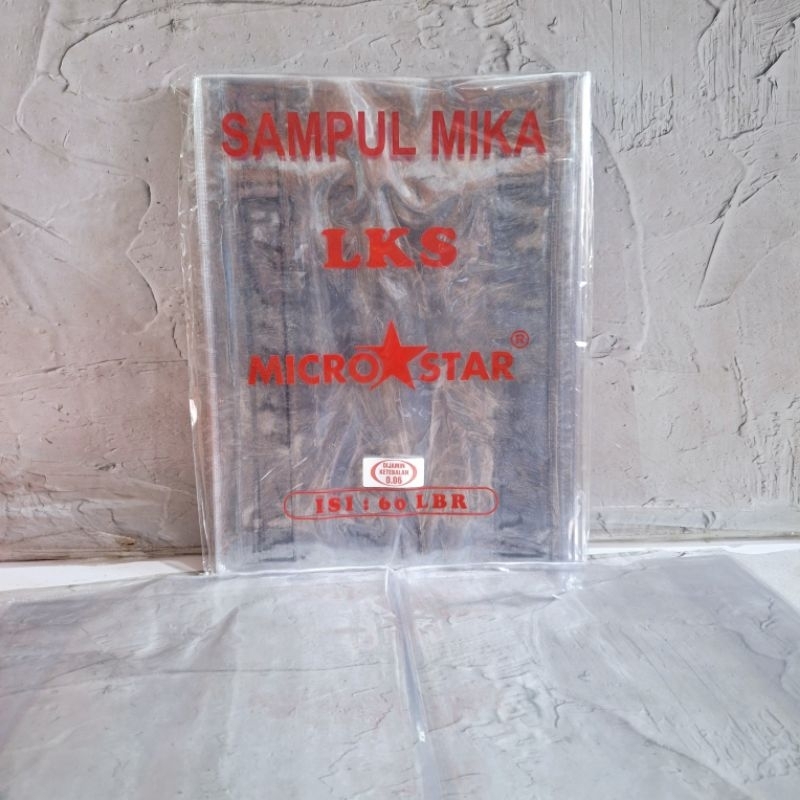 

( 60 Lembar ) Sampul Mika Lks merk Microstar