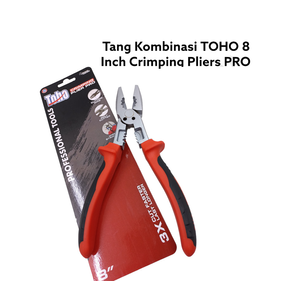 Tang Kombinasi Toho Crimping Pliers PRO 8 Inch | Tang Multifunction