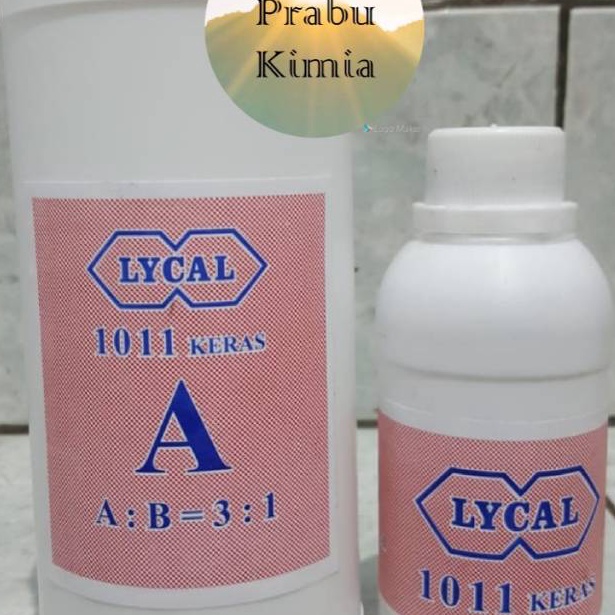 

KODE O89X Resin Lycal 111 Keras Bening paket 1kg