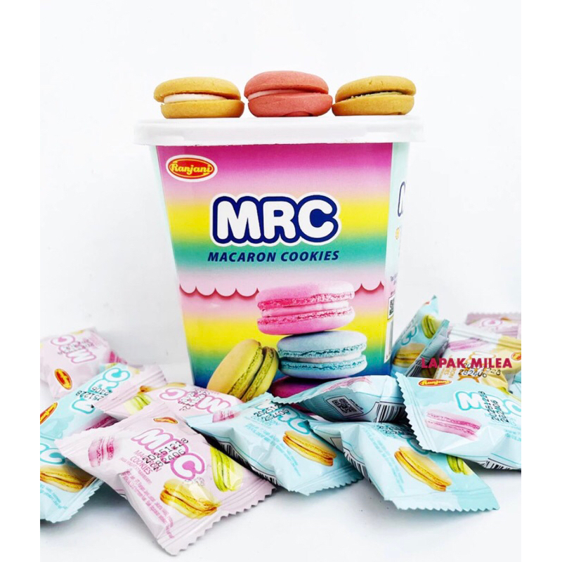 

Macaron Cookie MRC Ranjani 1 toples isi 20pcs ed 2026