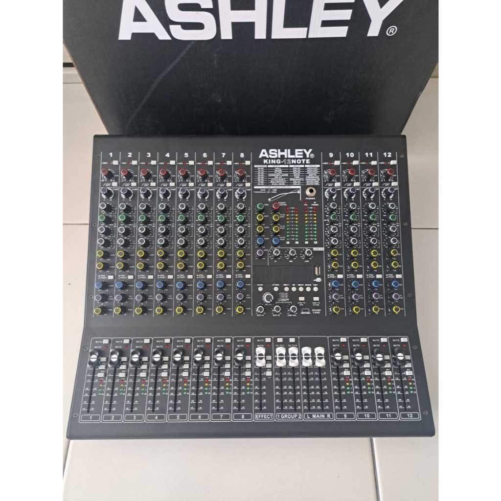 Mixer Ashley 12ch King 12 Note / Ashley KING12NOTE
