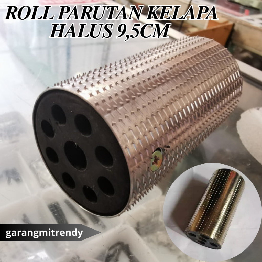 Mata Roll Parutan Kelapa Listrik / Mata Roll Parut Halus 9,5cm | SATUAN