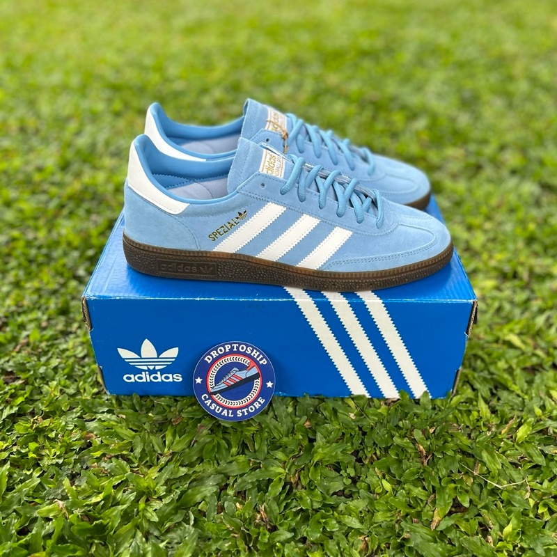 ADIDAS HANDBALL SPEZIAL ICE BLUE / LIGHT BLUE ORIGINAL 100%