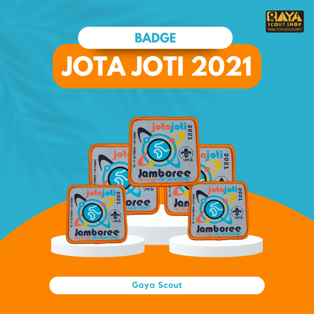 Badge Woven Jota Joti Jambore 2021 Termurah