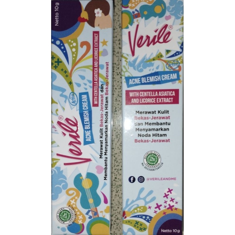 Verile Acne Blemish Cream | Verile Acne Obat Jerawat