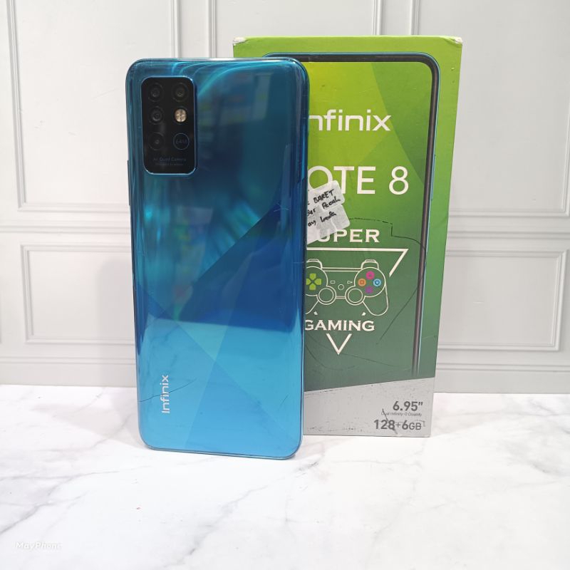 Infinix Note 8 6/128 GB Handphone Second - Langsung Cek Deskripsi
